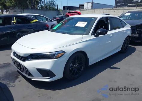 2024 Honda Civic Sport из США, поврежденный, VIN 2HGFE2F50RH518677